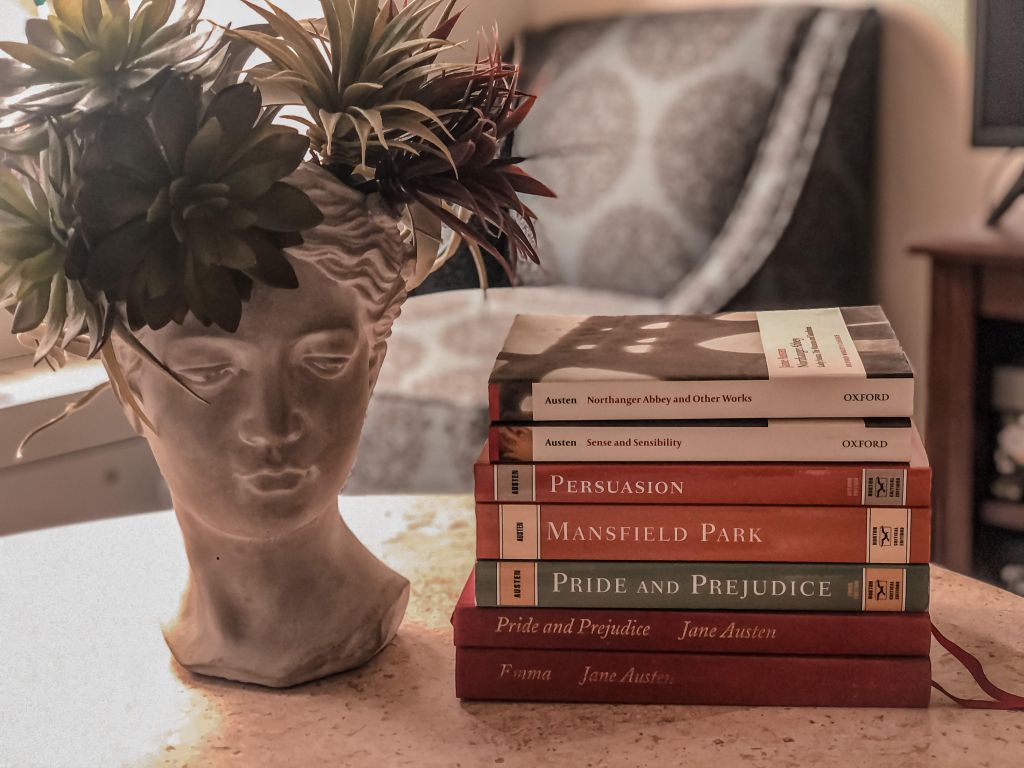 Jane Austen books from my collection