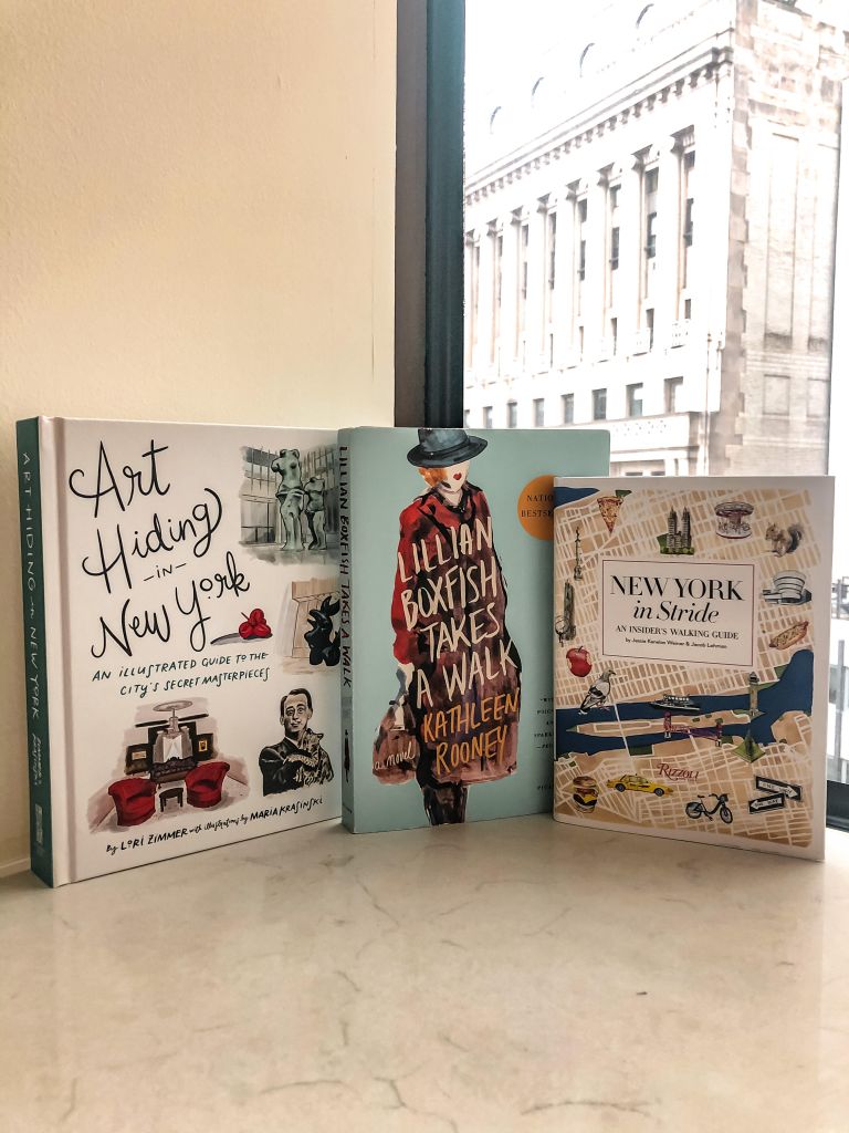 My collection of New York books